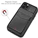 LakiBeibi for iPhone 11 Pro Max Case, iPhone 11 Pro Max Card Holder Case, Lightweight Premium Leather iPhone 11 Pro Max Wallet Case Protective Shell for iPhone 11 Pro Max 6.5 Inch (2019), Black
