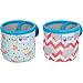 4oz (Set of 2 pcs) Miracle Bean Neoprene Baby Bottle Sleeves – Adjustable Sleeves. Glass Bottles – Improved Heat/Cold Retention – Moisture, Non-Slip Grip – Fox and Elephant
