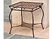 Iron 2-Tier Patio Side Table