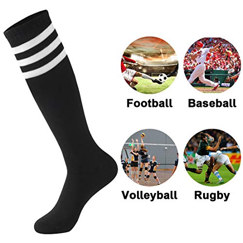 Villavivi-2-Articulos-De-Portero-Guantes-De-Portero-De-Futbol-con-Protectores-para-Dedos-Calcetines-De-Futbol-para-Ninos-Ninos