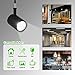 KingSo GU10 LED Bulb 50W Halogen Bulb Equivalent MR16 LED Bulbs 120V 4W 400Lumens 5000K Daylight White CRI 85+ 120° Flood Beam Angle Track Lighting Accent Light, GU10 Base, Pack of 5