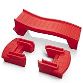 Step2 Farther &amp; Faster Coaster Track Expansion Pack, Second Edition, Extra 4 Feet of Track for Roller Coaster Toys