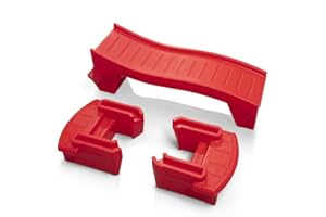 Step2 Farther & Faster Coaster Track Expansion Pack, Extra 3 Feet, Kids Ride On Toy Roller Coaster Track, Push Car, Indoor/Outdoor Playset, Made of Durable Plastic, For Toddlers 2-5 Years Old