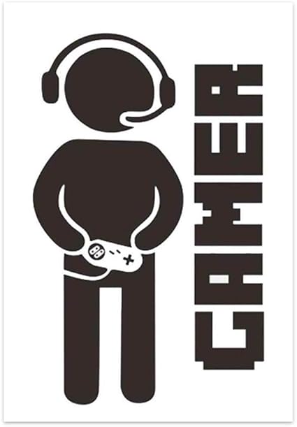 Sticker Mural Pour Autocollant Stickers Muraux Gamer Pour Garcons Mural Deco Pour Cuisine Couloir Salon Sticker Amazon Fr Bricolage