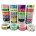 aufodara Moeup – Set of 10 Adhesive Tapes, Assorted Colours
