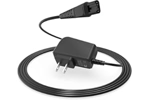 ZOUXAN 15V Power Cord Fit for Philips Norelco HQ8505 Series 3000 4000 5000 7000 9000 Shaver Charger Supply AC Adapter