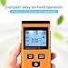 TopOne EMF Meter Electromagnetic Field Radiation Detector Handheld Mini Digital LCD EMF Detector Dosimeter Tester Counter Non-Professional Version
