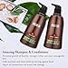 SKYMORE Moroccan Argan Oil Shampoo and Conditioner Set, Natural Hair Treatment for Dry Damaged or Color Treated Hair, Care All Hair Types