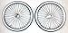 Lowrider Tire 20 x 1.75 Brick Tread with White Wall