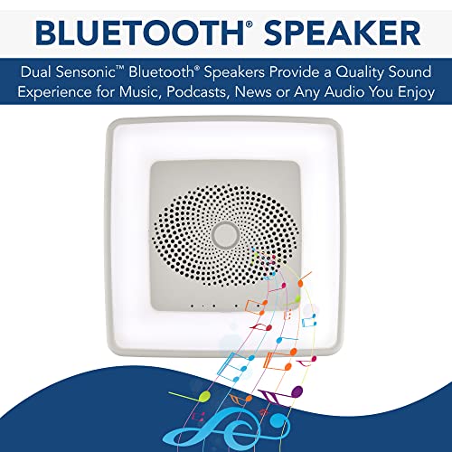 Broan-NuTone VC110CCT Sensonic Alexa Voice Controlled Smart Exhaust Fan ...