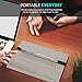 MoKo Pencil Case Holder for Apple Pencil - PU Leather Elastic Pencil Pocket Sleeve Detachable Pouch Cover for Apple Pencil, Fit iPad Pro 9.7 Inch Cases and iPad Pro 10.5 Inch Cases, GOLD