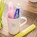 UCEC Plastic Toothbrush Case Holder Container with Gifts (Toothbrush Head Cover) for Travel Business Home Used Pack of 7（Random Color）