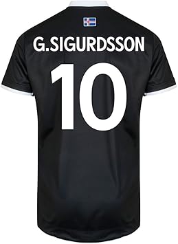 Amazon アイスランド3rd G Sigurdsson Jersey 16 17 Errea ユニフォーム