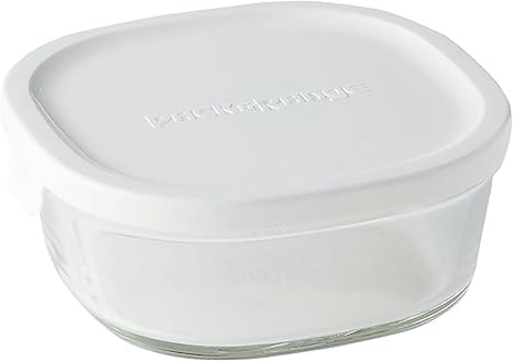 Amazon Co Jp イワキ 保存容器 パック レンジ 浅型 S ミニ 450ml ホワイト 冷凍 オーブン レンジ 可能 ホーム キッチン