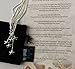 Smiling Wisdom - The Starfish Story - You Make a Profound Difference Greeting Card and Necklace Gift Set - Women (5-Strand, 925 Silver)
