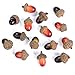 Sumind 70 Pcs Artificial Acorn Thanksgiving Fake Acorns Decoration Lifelike Small Acorns with Natural Cap Bulk for Fall Crafts DIY Vase Filler Ornament Home Wedding Decor