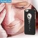 iPhone 6 Case, NOVOLAND The Angel's Tears Bling iPhone 6 6s (4.7-Inch) Diamond Case for Girls and Women, Unique Glitter PC Hard Case Ultra Thin, Black