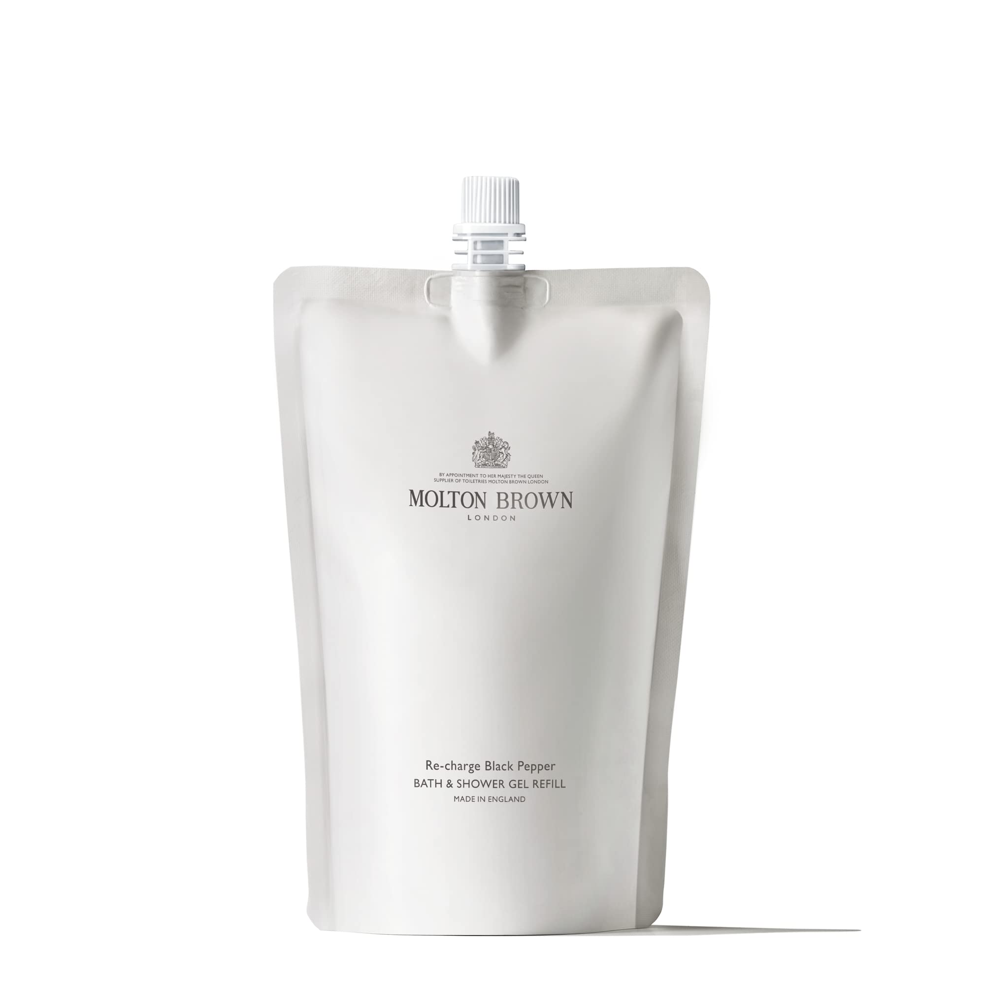 Molton Brown Re-Charge Black Pepper Bath & Shower Gel Refill 400 ml — image 1