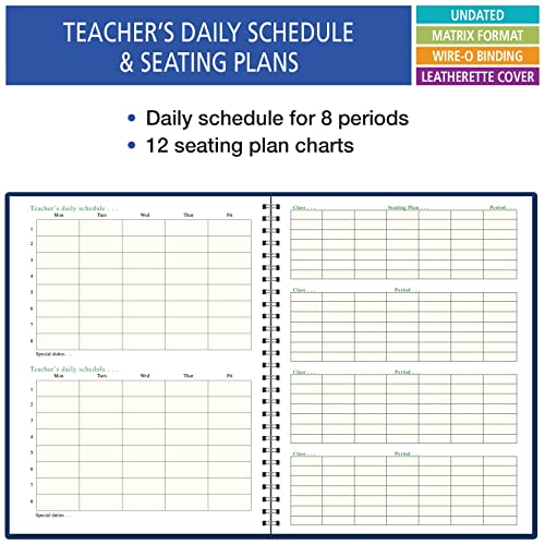 Elan Publishing Company 7 Period Teacher Lesson Plan; Days Horizontally