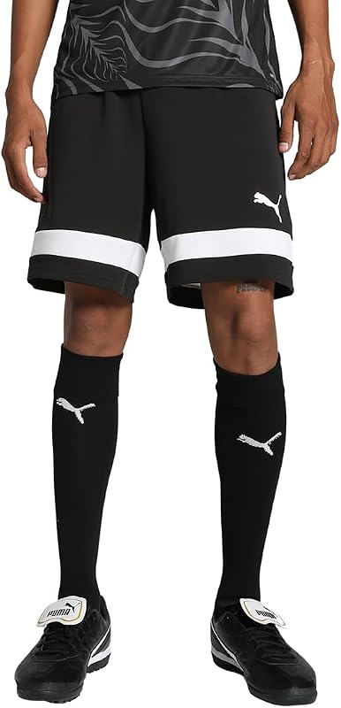 individualRISE Shorts, Herren Gestrickte Shorts, PUMA Black-PUMA White, 658998 — Foto 1 von 7