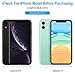 Amuoc Compatible with iPhone 11 Screen Protector | iPhone XR Screen Protector， Tempered Glass Film for Apple iPhone XR /11/, 3-Pack Clear