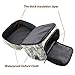 Nex Lunch Bag Double Cooler Carry Bag Insulated Tote Large Capacity with Adjustable Shoulder Strap and Zip Closure Travel Lunch Tote(Camo)