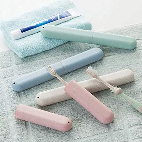 Stylastra Wheat Ecofriendly Antibacterial Travel Toothbrush Covers (Pack of 4)