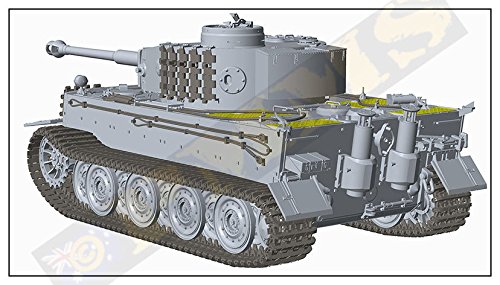Rye Field Model 1:35 Tiger I Gruppe Fehrmann April 1945 North Germany #5005