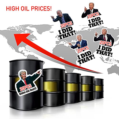 100 PCS I Did That Stickers, I Did This Stickers for Auto Car Truck Wall , Motorcycle Helmet, Laptop, Decor for Bumper Wall (Five Random Types)