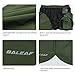 Baleaf Men's Quick-Dry Lightweight Pace Running Shorts Army Green Size XL