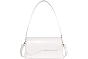 Telena Shoulder Bag for Women, Vegan Leather Women's Shoulder Purses Handbags with 2 Removable Strap Crossbody Bag Purses