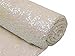ShiDianYi 3 Feet 1 Yards 1PC Transparent WhiteSequin Fabric, by The Yard, Sequin Fabric, Tablecloth, Linen, Sequin Tablecloth, Table Runner (1Yards 1PC Transparent White)