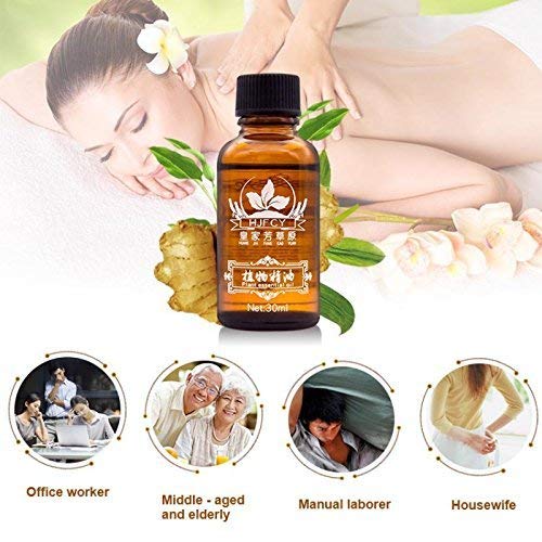 ESSENTIALS 2018 New Lymphatic Drainage Ginger Oil [ 100% Pure Natural ] (2 Bottle) - Thumbnail 3