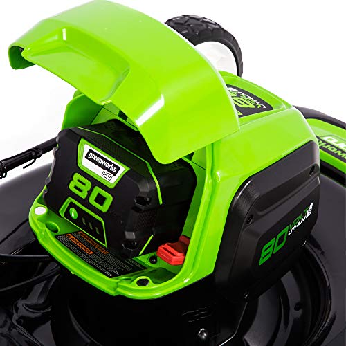 Greenworks Pro 80V 21-Inch Brushless Self-Propelled Lawn Mower 4.0Ah Battery and Charger Included, MO80L410 - Image 3