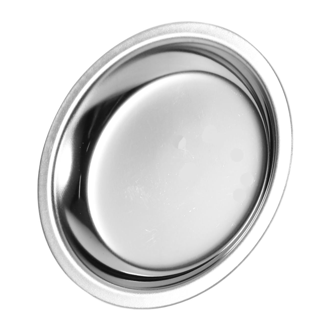 Mikinona Stainless Steel Tea Bag Dish 2.17 Inch Round Tea Bag Saucer Practical Coaster for Home Hotel Tearoom Cup Mat Drip Catcher