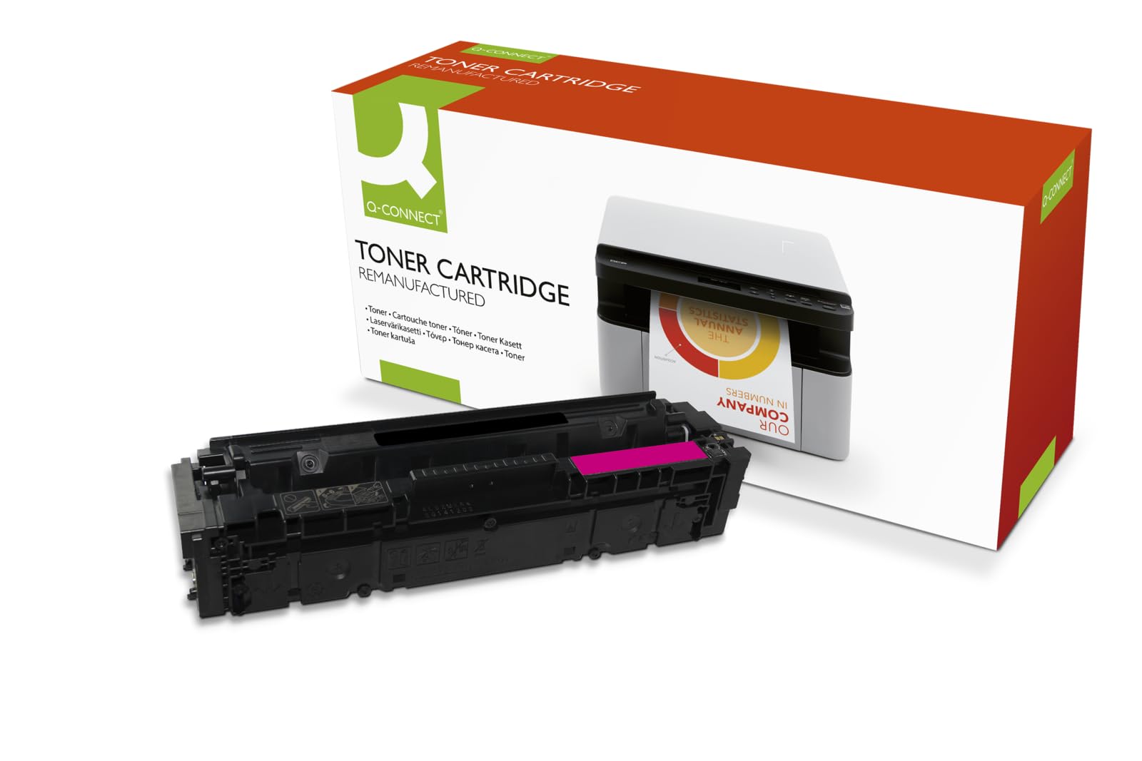 Q-Connect Compatible HP CF543X Toner Cartridge Magenta CF543X-COMP