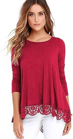 red dressy shirt