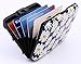RFID Blocking Wallet Case for Women or Men, Theft Proof Credit Card Holder, Slim Design Fits in Front Pocket (B-daisy)