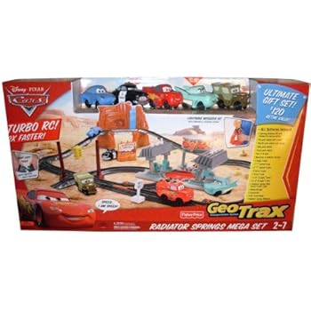 Amazon Com Fisher Price Geotrax Disney Pixar Cars Mega