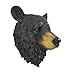 Natural Looking Wall Hanging Big Black Bear Head
