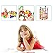 Maggift Marble Runs Toy Set Translucent Marbulous 105 Pieces 30 Glass Marbles