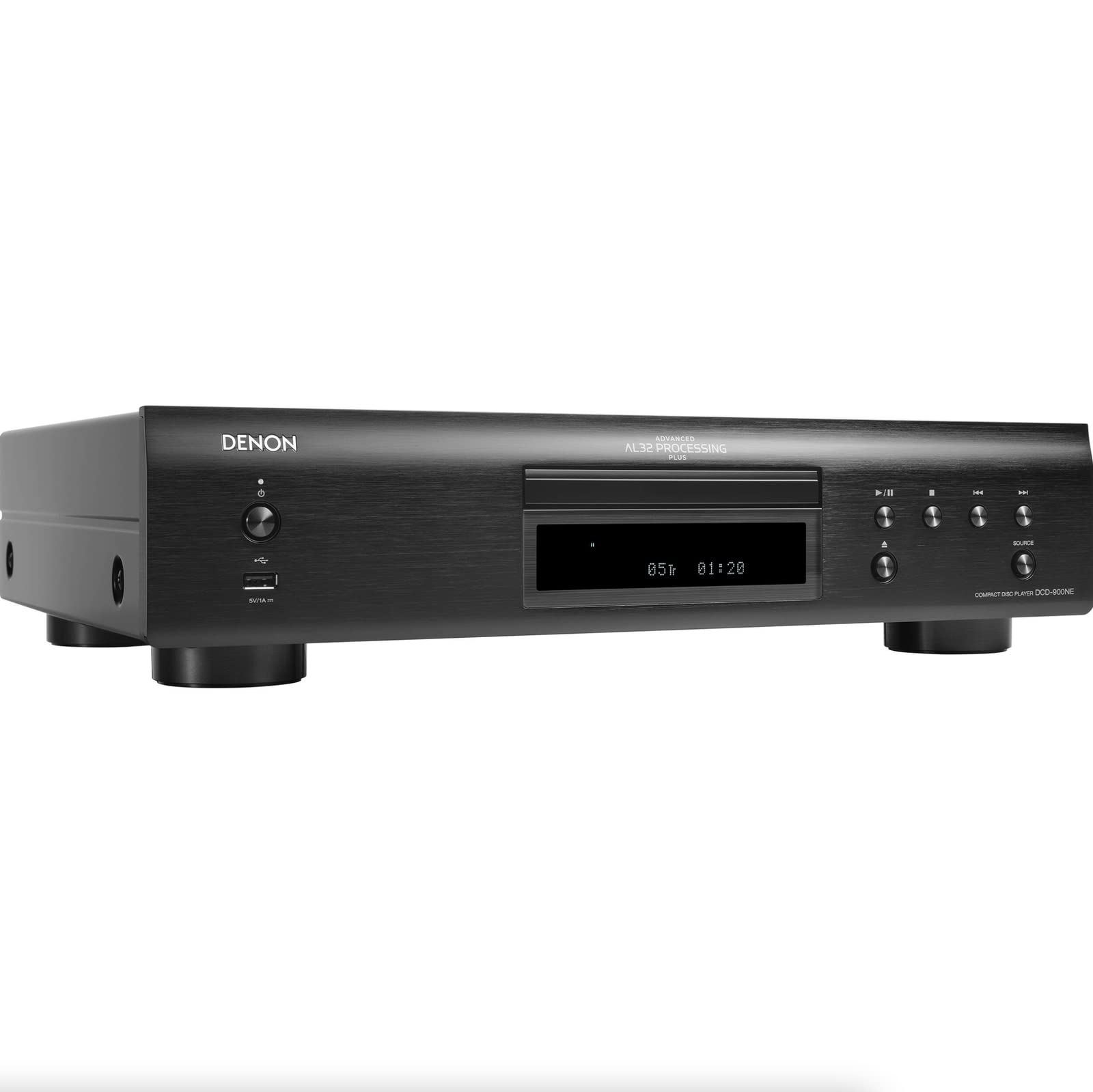 Denon DCD-900NE Reproductor de CD para sistema de cine en casa, negro, formatos de alta resolución