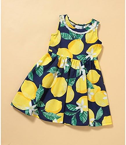 Amazon Co Jp ロペピクニック Rope Picnic Kids レモン柄ワンピース ネイビー系 41 100 ファッション