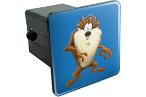 GRAPHICS & MORE Looney Tunes Taz Wild Man Tow Trailer Hitch Cover Plug Insert