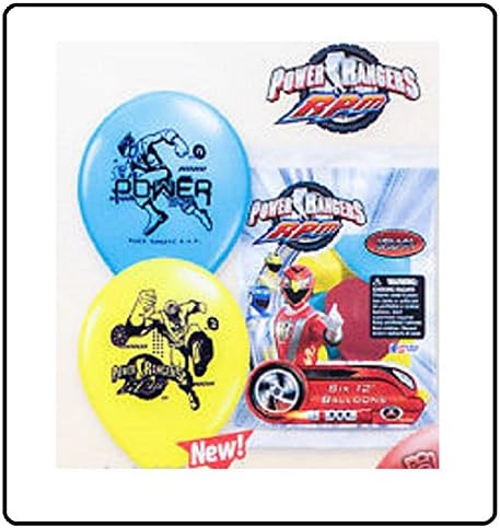 Power Rangers Jungle Fury Package of 12 inch Balloons (6 Count)