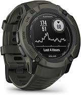 Garmin Instinct 2X Solar 50mm GPS Smartwatch Rugged Health Sports Moss view 3