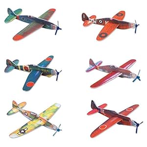 Rhode Island Novelty 8″ Glider Planes | 48 Pack |