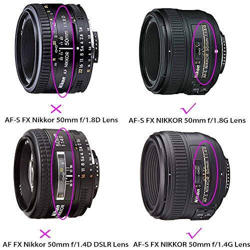 Center Pinch Lens Cap with Strap for AF-S 50mm f/1.8G Lens,AF-S 50mm f/1.4G & 55-300mm f/4.5-5.6G Nikon D7000 D5100 D3100 D3200 D3300 D90 D5200 Camera,ULBTER Snap-on Lens Cap&Lens Cover Keeper-3Pack