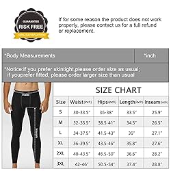 Runhit Compression Pants Men with Pocket,2 Pack