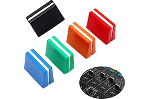 WXYINSPAS 5pcs Fader Cap Fader Knobs Slider for DJ Mixer Console Pioneer DJM 350 400 500 700 750 800 850 900NEXUS 900SRT 900NXS2 2000 2000nexus (Mixed color Hat)
